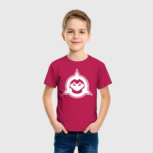 Детская футболка хлопок с принтом BATTLETOADS 2019, фото на моделе #1