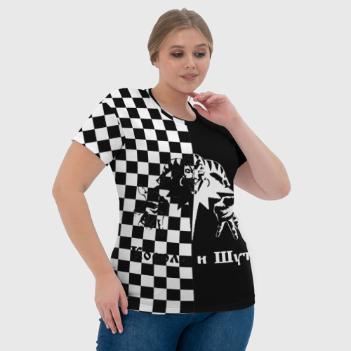 Женская футболка 3D с принтом Король и Шут, фото #4