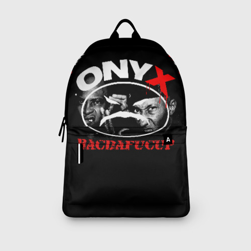 Рюкзак 3D с принтом Onyx, вид сбоку #3