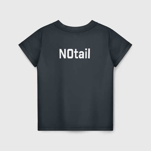 Детская футболка 3D с принтом OG (форма) N0tail, вид сзади #1