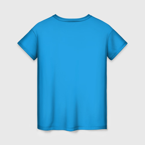Женская 3D футболка с принтом Руки Вверх, вид сзади #1