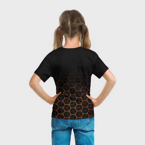 Детская 3D футболка с принтом STANDOFF 2, вид сзади #2