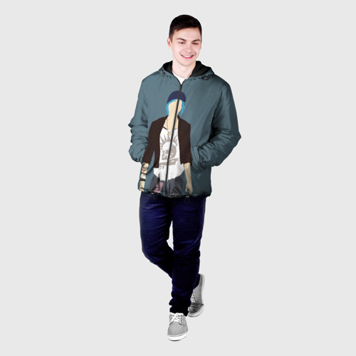 Мужская куртка 3D с принтом Хлоя Прайс, фото на моделе #1
