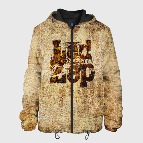 Мужская куртка 3D с принтом Led Zeppelin, вид спереди #2