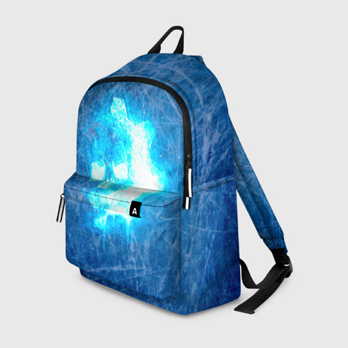 Рюкзак 3D с принтом Gears 5 Ice Omen, вид спереди #2