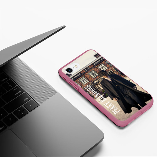 Чехол для iPhone 7/8 матовый с принтом Peaky Blinders, фото #5