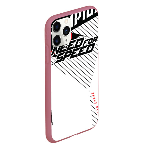 Чехол для iPhone 11 Pro матовый с принтом Need for Speed, вид сбоку #3