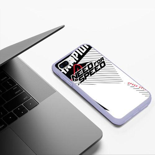 Чехол для iPhone 7Plus/8 Plus матовый с принтом Need for Speed, фото #5