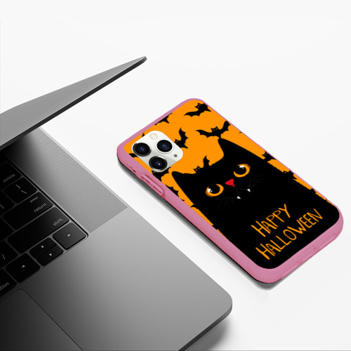 Чехол для iPhone 11 Pro Max матовый с принтом Happy halloween, фото #5