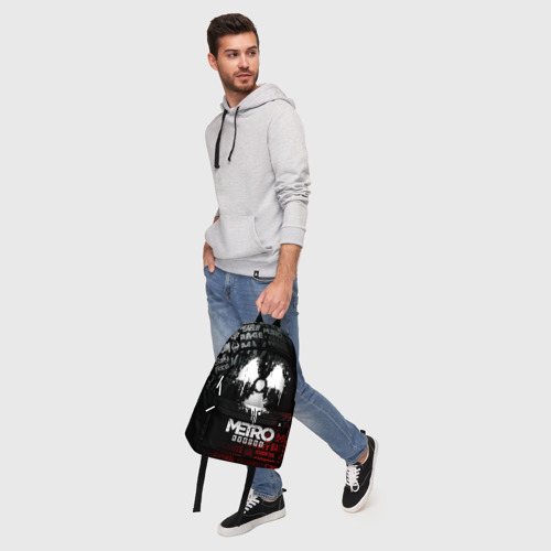 Рюкзак 3D с принтом METRO EXODUS, фото #5