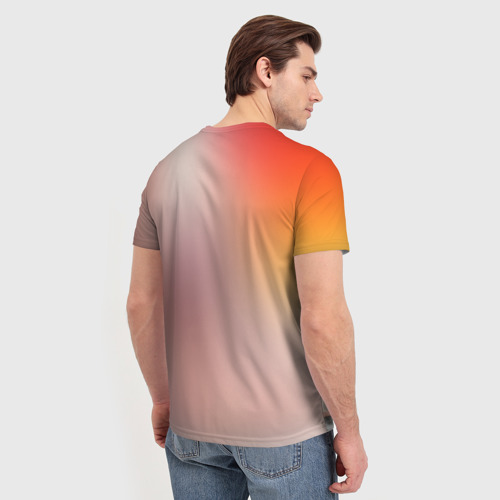 Мужская футболка 3D с принтом Darling In The Franxx, вид сзади #2