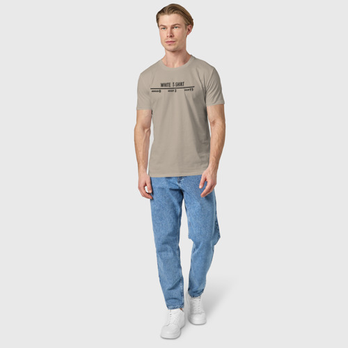 Мужская футболка хлопок с принтом THE ELDER SCROLLS SKYRIM | TES 5, вид сбоку #3