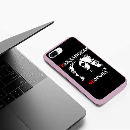 Чехол для iPhone 7Plus/8 Plus матовый с принтом ГрОб + Анархия (спина), фото #5