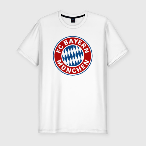 Мужская футболка премиум с принтом BAYERN MUNCHEN, вид спереди #2