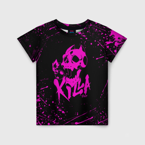 Детская футболка 3D с принтом KILLER QUEEN, вид спереди #2
