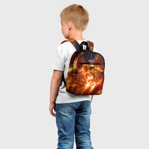 Детский рюкзак 3D с принтом Звезда, фото на моделе #1