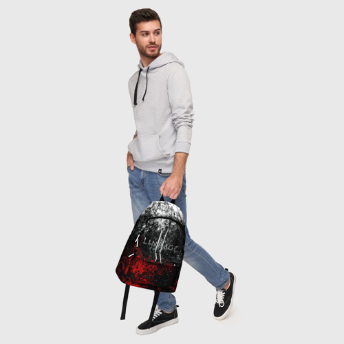 Рюкзак 3D с принтом LINEAGE 2, фото #5