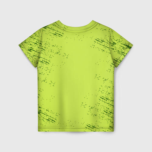 Детская 3D футболка с принтом Plants vs Zombies, вид сзади #1