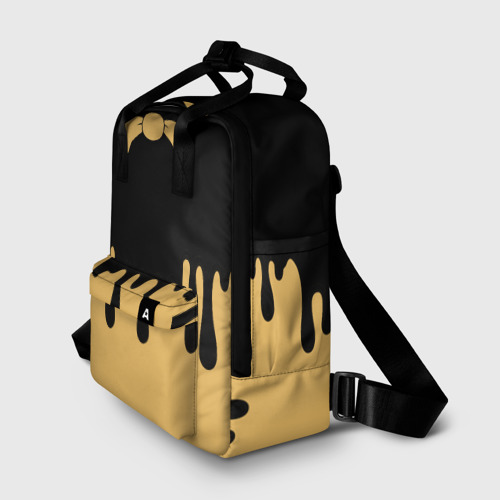Женский рюкзак 3D с принтом Bendy And The Ink Machine, фото на моделе #1