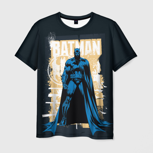 Мужская 3D футболка с принтом Batman, вид спереди #2