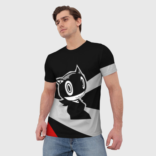 Мужская футболка 3D с принтом Morgana, фото на моделе #1