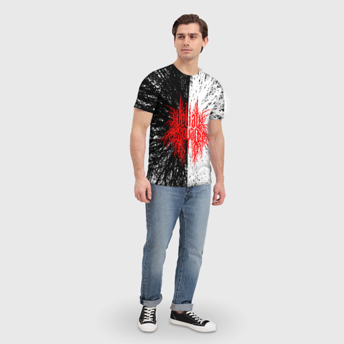 Мужская 3D футболка с принтом VELIAL SQUAD, вид сбоку #3