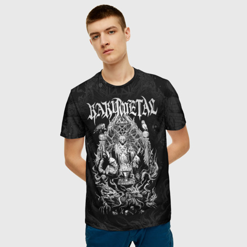 Мужская 3D футболка с принтом BABYMETAL, фото на моделе #1