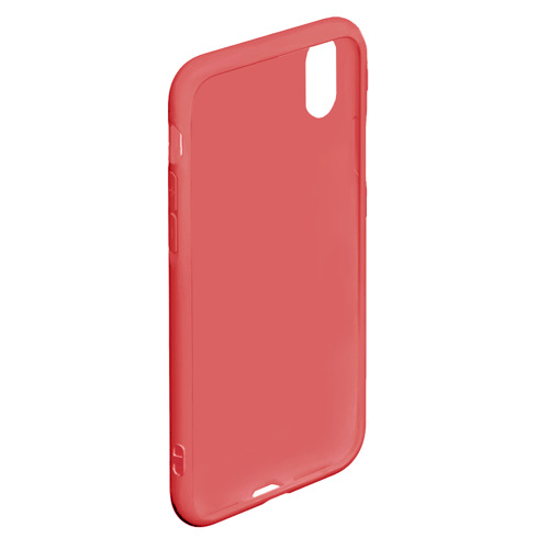 Чехол для iPhone XS Max матовый с принтом Chicago Bulls Red-White, фото #4