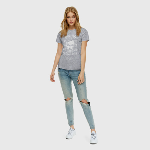 Женская футболка хлопок с принтом Конор Макгрегор, вид сбоку #3