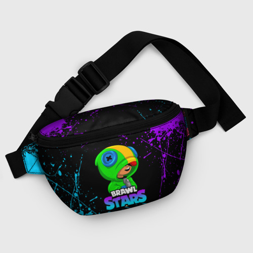 Поясная сумка 3D с принтом Brawl Stars crow, фото #5