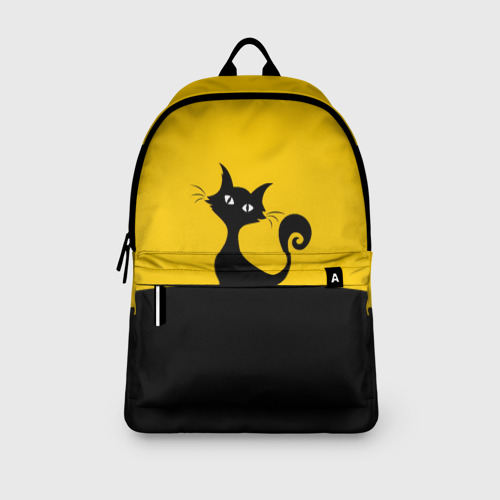 Рюкзак 3D с принтом Гордый кот, вид сбоку #3