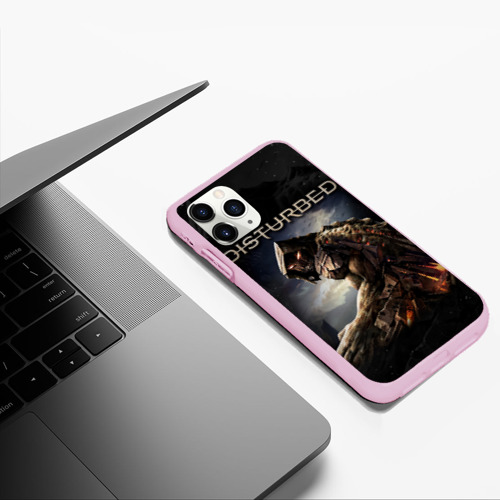Чехол для iPhone 11 Pro Max матовый с принтом Disturbed, фото #5