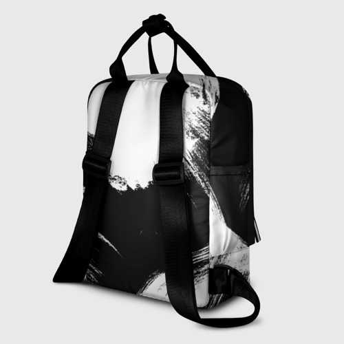 Женский рюкзак 3D с принтом Sherlock, вид сзади #1