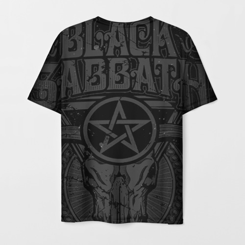 Мужская футболка 3D с принтом Black Sabbath, вид сзади #1