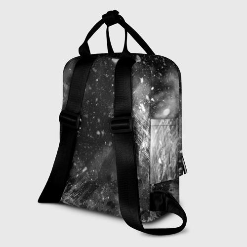 Женский рюкзак 3D с принтом Лео Месси, вид сзади #1