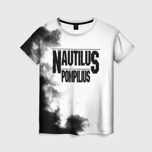 Женская футболка 3D с принтом Nautilus Pompilius, вид спереди #2