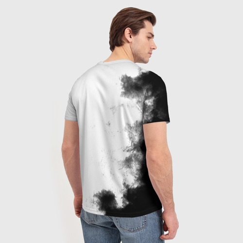 Мужская 3D футболка с принтом Nautilus Pompilius, вид сзади #2