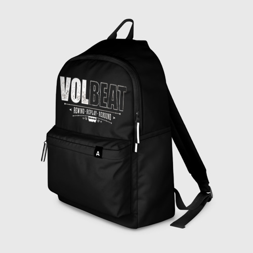 Рюкзак 3D с принтом Volbeat, вид спереди #2
