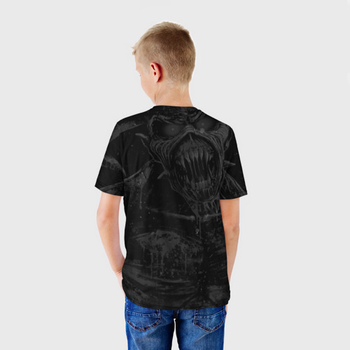 Детская футболка 3D с принтом Iron Maiden, вид сзади #2