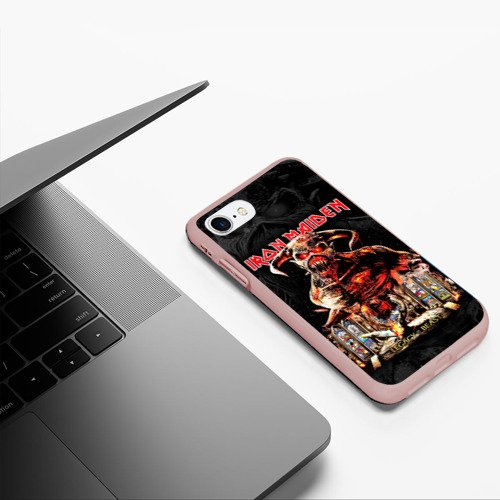 Чехол для iPhone 7/8 матовый с принтом Iron Maiden, фото #5