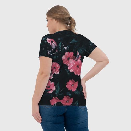 Женская футболка 3D с принтом Egotistic, вид сзади #2