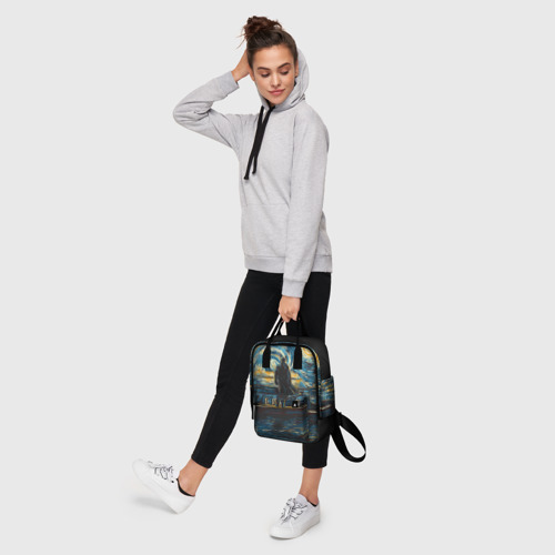 Женский рюкзак 3D с принтом Sherlock, фото #4