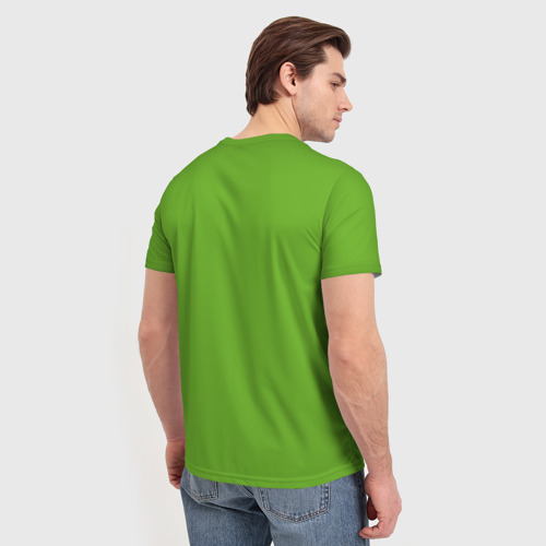 Мужская футболка 3D с принтом The Grinch, вид сзади #2
