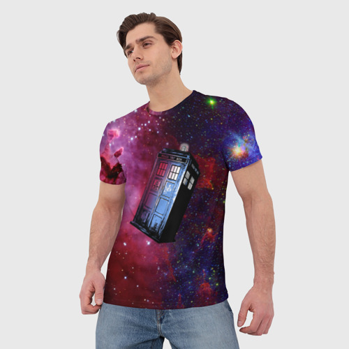 Мужская футболка 3D с принтом Doctor Who, фото на моделе #1