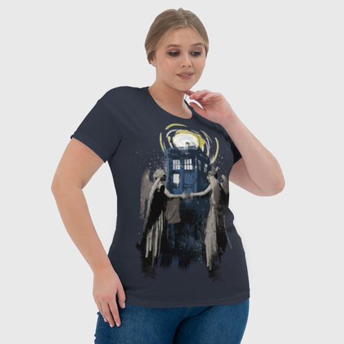 Женская футболка 3D с принтом Doctor Who, фото #4