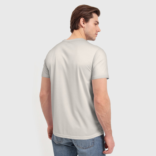Мужская футболка 3D с принтом Квентин Тарантино, вид сзади #2