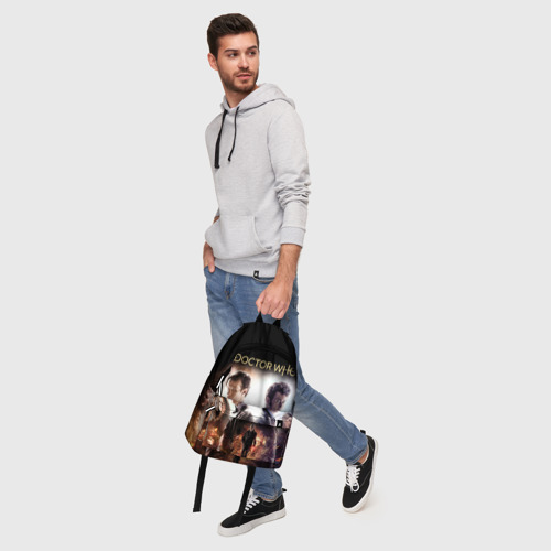 Рюкзак 3D с принтом Доктор Кто, фото #5