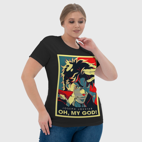 Женская футболка 3D с принтом Приключения Джо Джо - oh my, фото #4