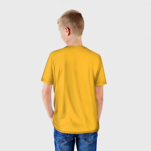 Детская футболка 3D с принтом JoJo Bizarre Adventure, вид сзади #2