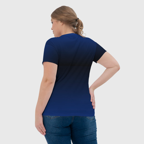 Женская футболка 3D с принтом Знаки Зодиака Скорпион, вид сзади #2